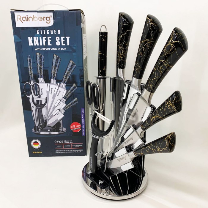 Кухонні ножі домашні, Набір кухонних ножів преміум, Кухонні ножі для нарізання Сучасні NT-73