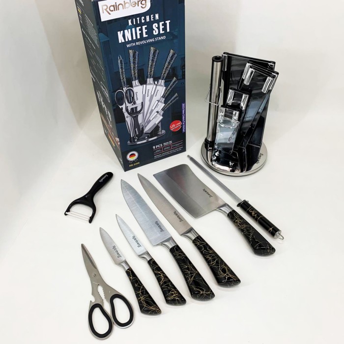 Кухонні ножі домашні, Набір кухонних ножів преміум, Кухонні ножі для нарізання Сучасні NT-73