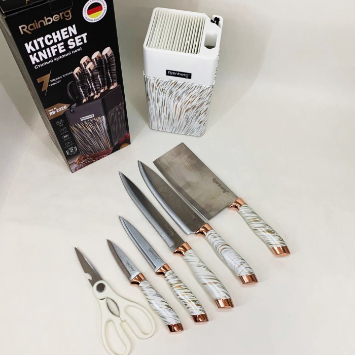 Сталеві кухонні ножі, Набір ножів для кулінарних завдань, Хороші ножі для кухарів MV-88