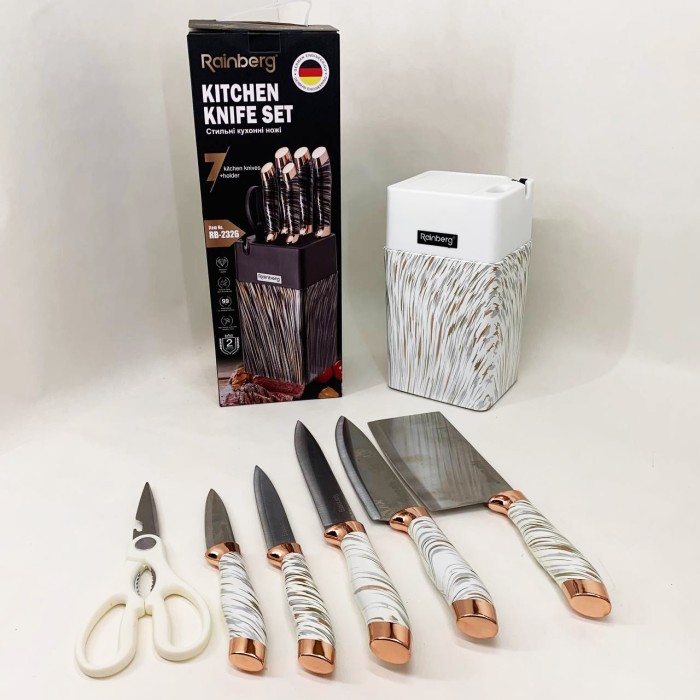 Сталеві кухонні ножі, Набір ножів для кулінарних завдань, Хороші ножі для кухарів MV-88