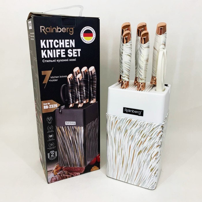 Сталеві кухонні ножі, Набір ножів для кулінарних завдань, Хороші ножі для кухарів MV-88