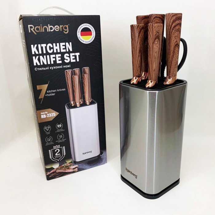 Набір ножів побутовий, Набір литих ножів для кухні, кухонних ножів преміум Набори OF-69