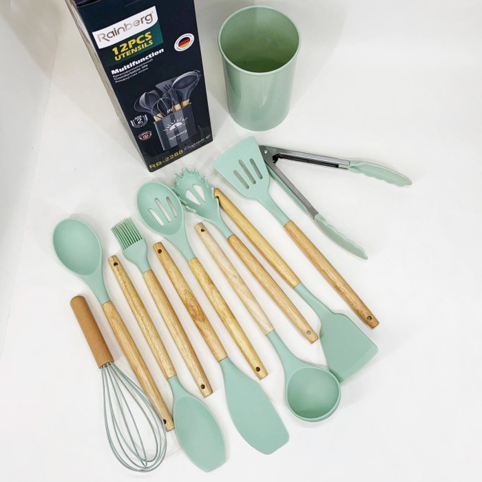 Набір кухонного приладдя з нейлону, Набір силіконових кухонних інструментів для кулінарії ZJ-30