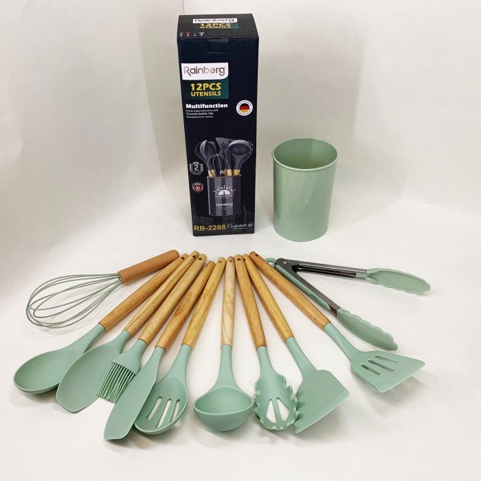 Набір кухонного приладдя з нейлону, Набір силіконових кухонних інструментів для кулінарії ZJ-30
