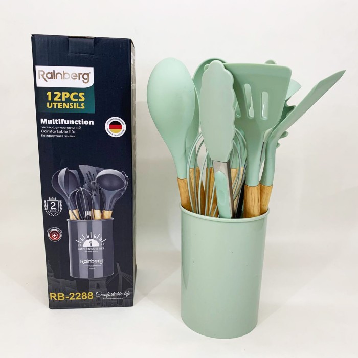 Набір кухонного приладдя з нейлону, Набір силіконових кухонних інструментів для кулінарії ZJ-30