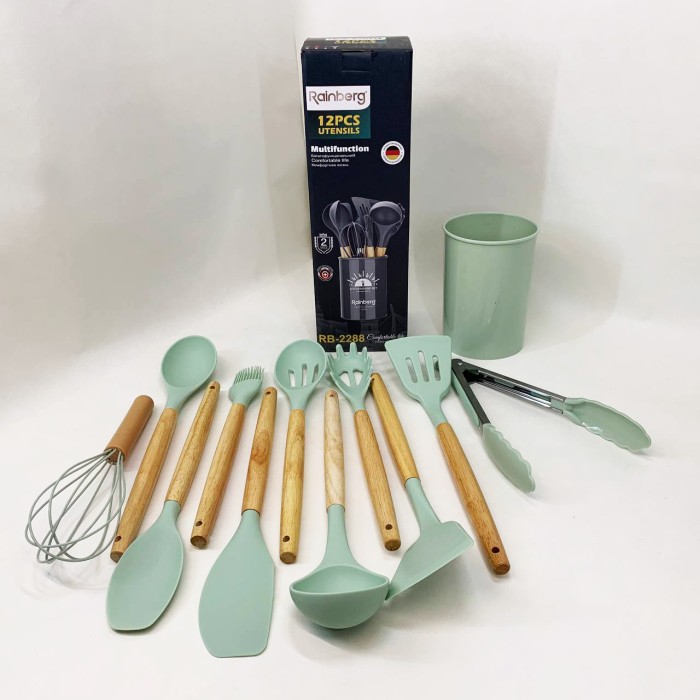 Набір кухонного приладдя з нейлону, Набір силіконових кухонних інструментів для кулінарії ZJ-30