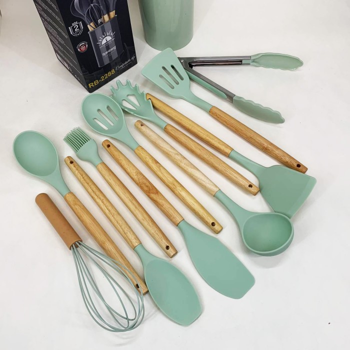 Набір кухонного приладдя з нейлону, Набір силіконових кухонних інструментів для кулінарії ZJ-30