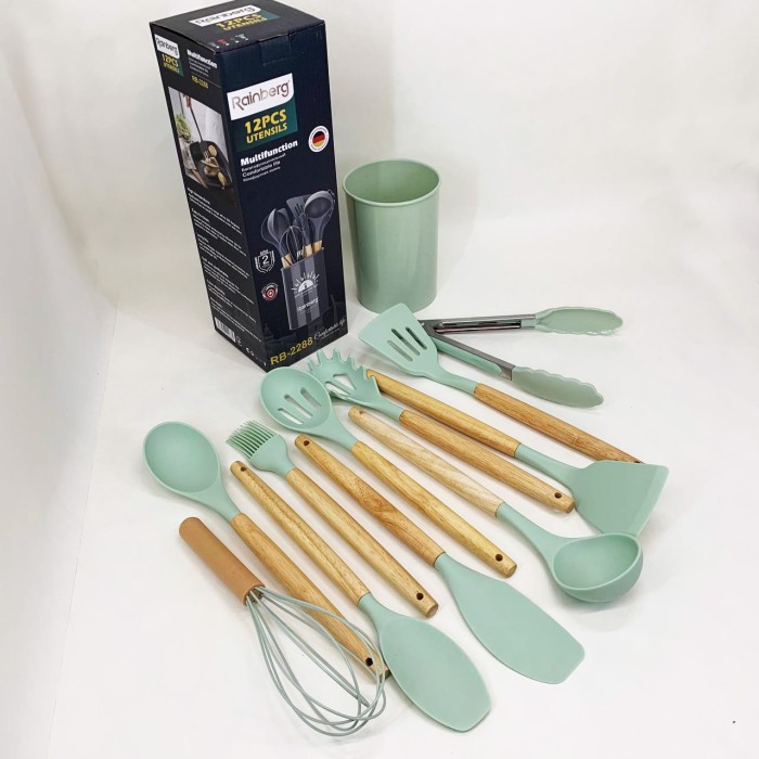 Набір кухонний на стійці, Набір кухонного начиння силікон Кухонний силіконовий RP-65