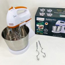 Міксер для приготування тіста і кремів, Міксери з чашею, Міксер ручний потужний кухонний JQ-26