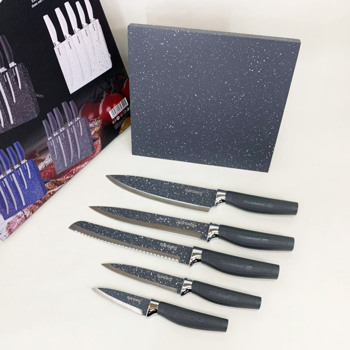 Набір металевих ножів, Відмінний набір ножів, Кухонний для нарізання Сучасні кухонні ножі VH-39