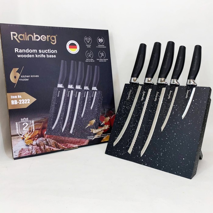 Ножі кухонні професійні, Універсальний набір ножів, Набір металевих ножів, Кухонні ножі для готування LS-38