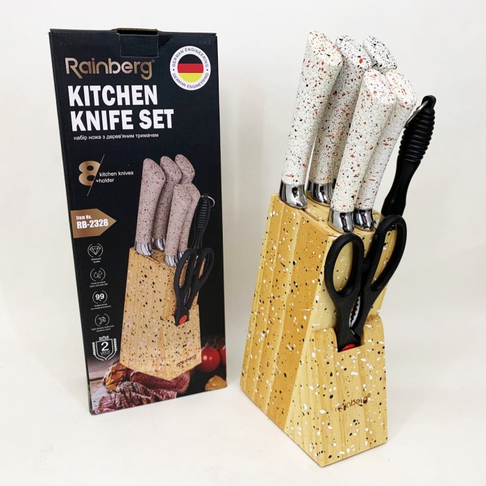 Кухонні ножі домашні, Набір ножів для кухарів, Сталеві кухонні ножі Ексклюзивні AY-72