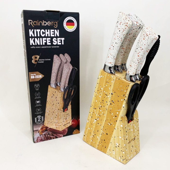 Кухонні ножі домашні, Набір ножів для кухарів, Сталеві кухонні ножі Ексклюзивні AY-72