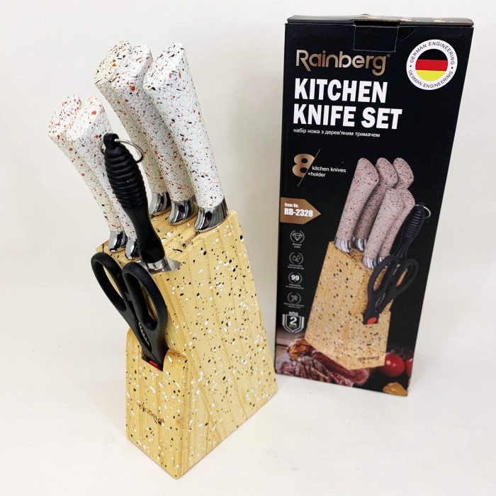 Кухонні ножі домашні, Набір ножів для кухарів, Сталеві кухонні ножі Ексклюзивні AY-72