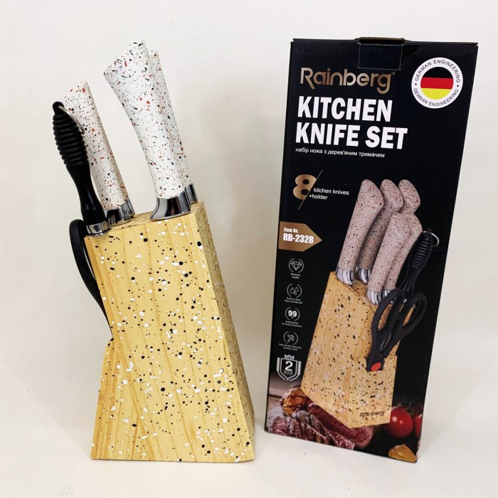 Набір ножів для кухарів, Набір ножів для кожної кухні зі стильним дизайном WT-94