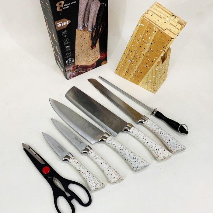 Набір ножів для кухарів, Набір ножів для кожної кухні зі стильним дизайном WT-94