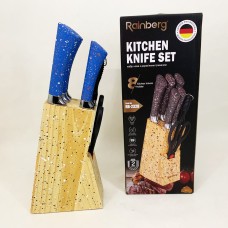 Набори ножів, Ножі для кухонних потреб, Хороші ножі для кухарів, Набір кулінарних ножів KD-17