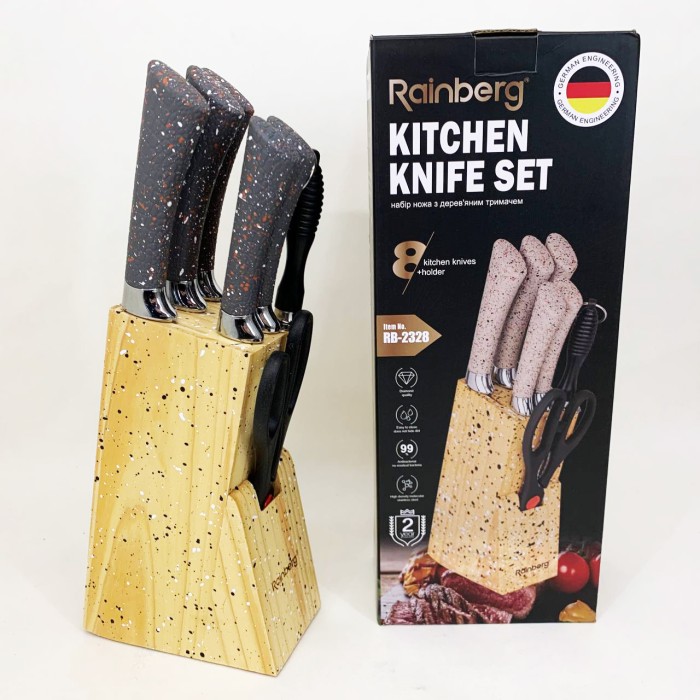 Набір ножів зі стильним дизайном, Хороші ножі для кухарів, Кухонні ножі високої якості YP-86