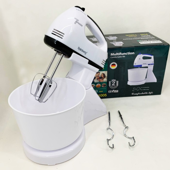 Міксер для тіста на ватрушки, Нержавіючий міксер стаціонарний Універсальний ручний OK-29