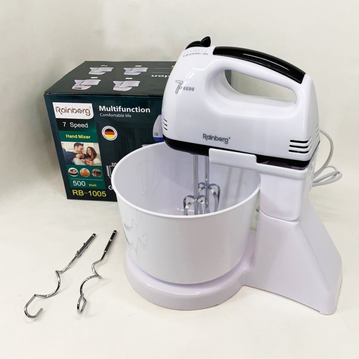 Міксер для тіста на ватрушки, Нержавіючий міксер стаціонарний Універсальний ручний OK-29