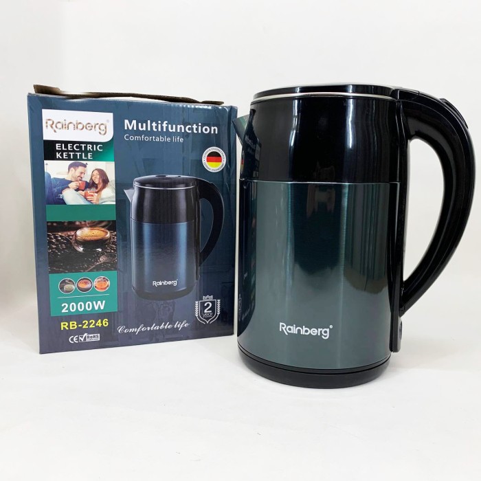 Електричний безшумний чайник з автоматичним відключенням, Чайник електричний модний IJ-44