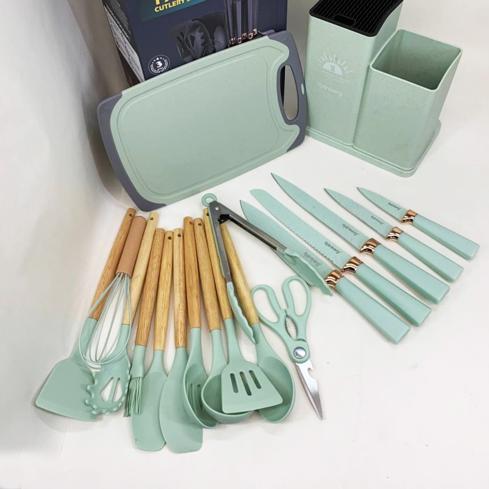 Кухонний набір силіконовий, Набір кухонного інвентарю, Кухонний комплект з силікону SF-56