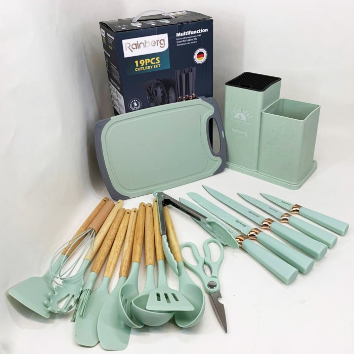 Кухонний набір силіконовий, Набір кухонного інвентарю, Кухонний комплект з силікону SF-56