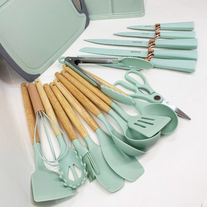 Кухонний набір силіконовий, Набір кухонного інвентарю, Кухонний комплект з силікону SF-56