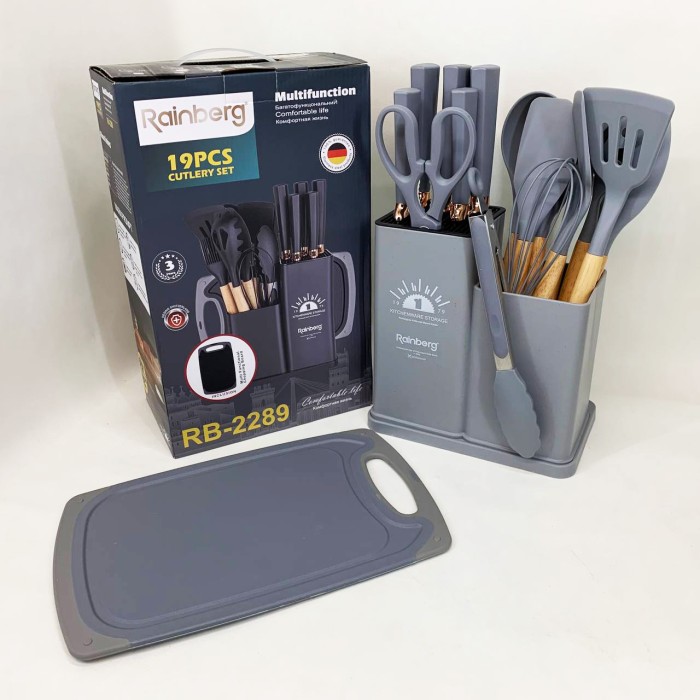 Нейлонове кухонне начиння, Набір силіконових аксесуарів для кухні, Набір кухонний на стійці ML-53