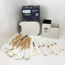 Кухонний набір з підставкою, Силіконовий інвентар для кухні, Кухонне приладдя лопатка WR-14