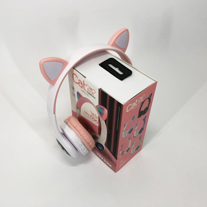 Навушники для дівчинки вушка Cat, Бездротові навушники cat ear Bluetooth дитячі YW-36