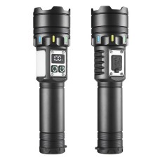 Алюмінієвий ліхтар 18650 CB-A282-TG+COB, Тактичний ліхтар на акумуляторі з юсб суперяскравий FE-24