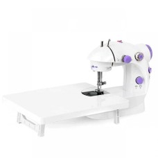 Міні швейна машинка 4 в 1 з педаллю та адаптером Mini Sewing Machine FHSM 202 з дошкою UD-23