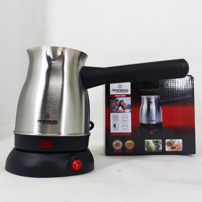 Турка 500 мл, Турка електрична з автоматичним відключенням, Електротурка електрична QC-20