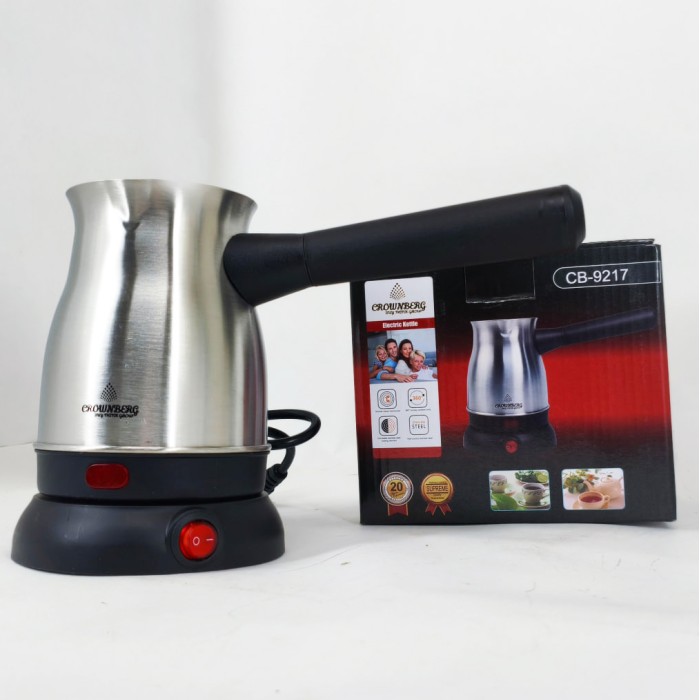 Турка 500 мл, Турка електрична з автоматичним відключенням, Електротурка електрична QC-20