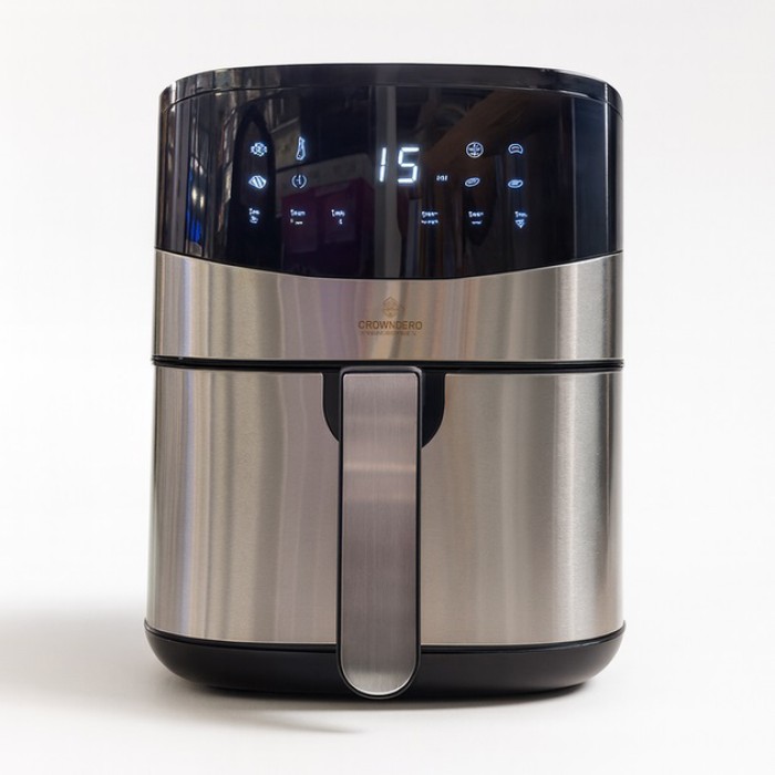 Кухонний потужний аерогриль Crownberg CB-5553 6.5Л повітряна аерофрітюрниця BY-75