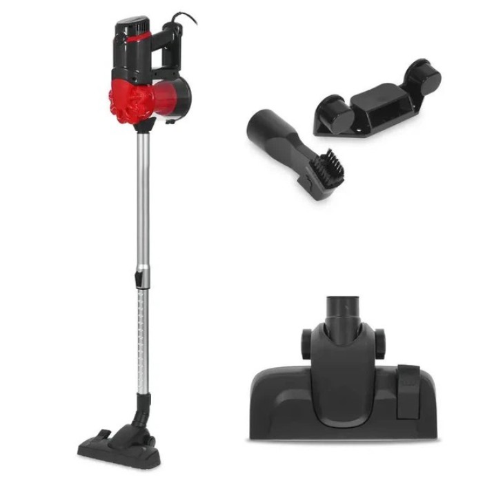 Пилосос ручний для сухого прибирання 2400Вт 75 дБ Crownberg CB-671 з контейнером 3 л QR-51