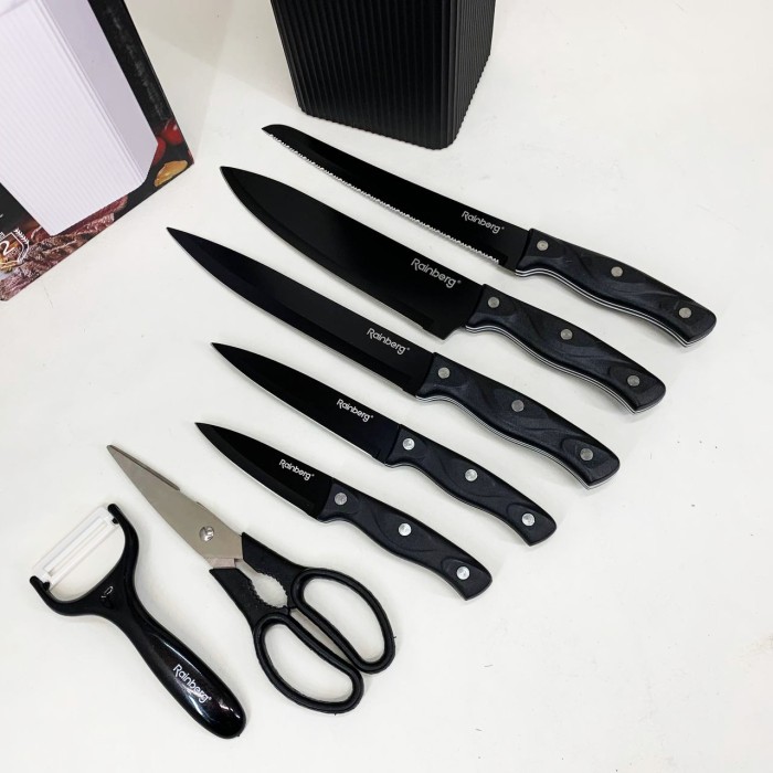 Ножі кухонні з нержавіючої сталі, Кухонний ніж зі сталі нержавіючої, Набір ножів для домашнього кухаря UQ-67