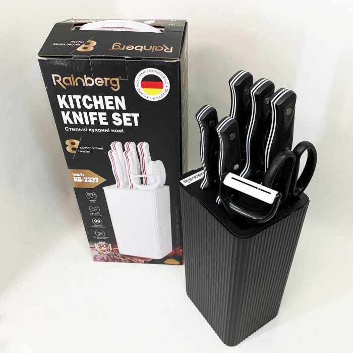 Ножі кухонні з нержавіючої сталі, Кухонний ніж зі сталі нержавіючої, Набір ножів для домашнього кухаря UQ-67