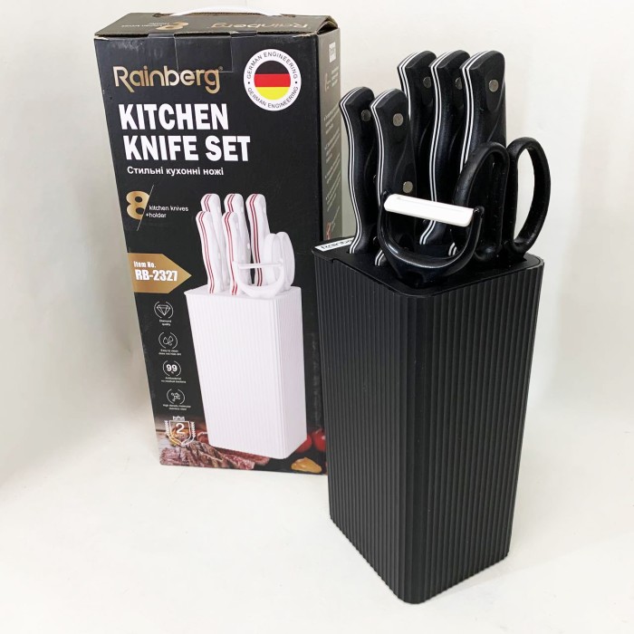 Ножі кухонні з нержавіючої сталі, Кухонний ніж зі сталі нержавіючої, Набір ножів для домашнього кухаря UQ-67