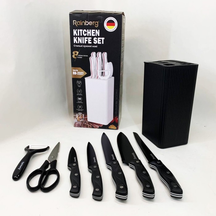 Ножі кухонні з нержавіючої сталі, Кухонний ніж зі сталі нержавіючої, Набір ножів для домашнього кухаря UQ-67