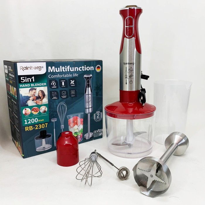 Блендер для дитячого пюре побутові міксери, Блендер зі знімною чашею, Блендери з насадками GM-85