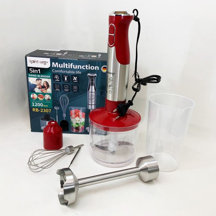 Блендер для дитячого пюре побутові міксери, Блендер зі знімною чашею, Блендери з насадками GM-85