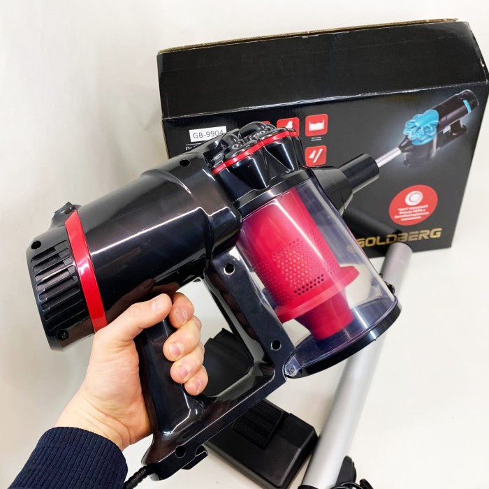 Ручний пилосос для будинку, Вертикальний пилосос з підсвічуванням зони прибирання YU-30