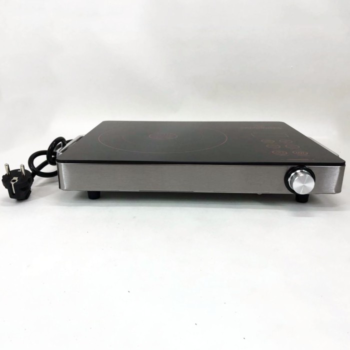 Настільні плити для дому Crownberg CB-1324, Компактна електронна плитка, Маленька електрична плитка OF-38