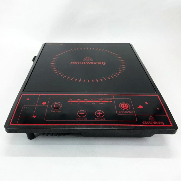 Настільна плита для приготування Crownberg CB-1322, Потужна настільна електроплита IZ-72