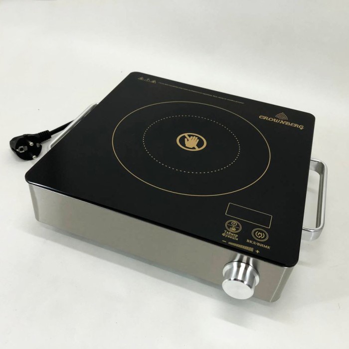 Настільна електроплита льні електричні плити Crownberg, Портативна електрична електроплита OU-19