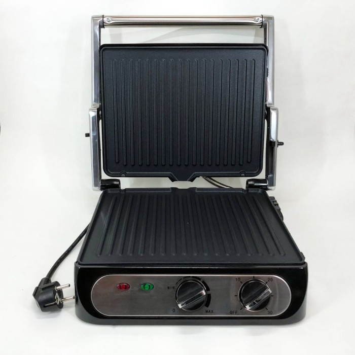 Гриль контактний Crownberg CB-1042 2000Вт