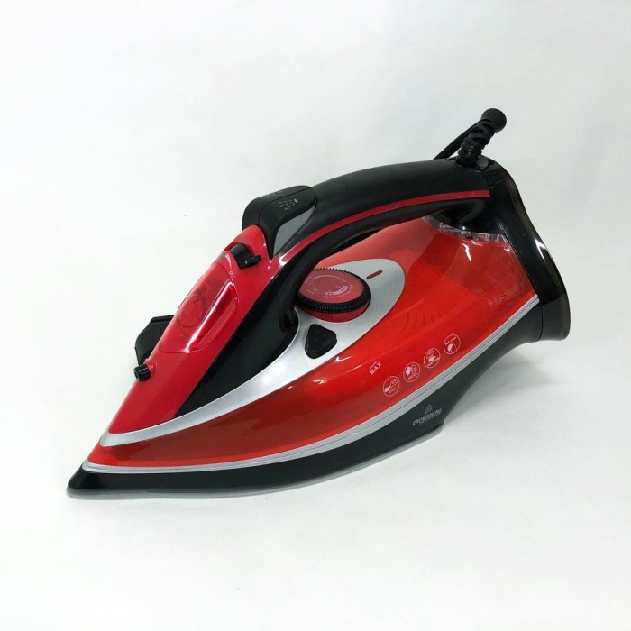 Керамічна потужна Парова Праска Crownberg CB-7441 має функції самоочищення та вертикальне відпарювання OG-24