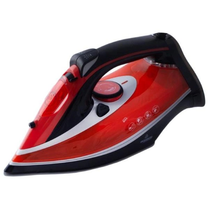 Керамічна потужна Парова Праска Crownberg CB-7441 має функції самоочищення та вертикальне відпарювання OG-24